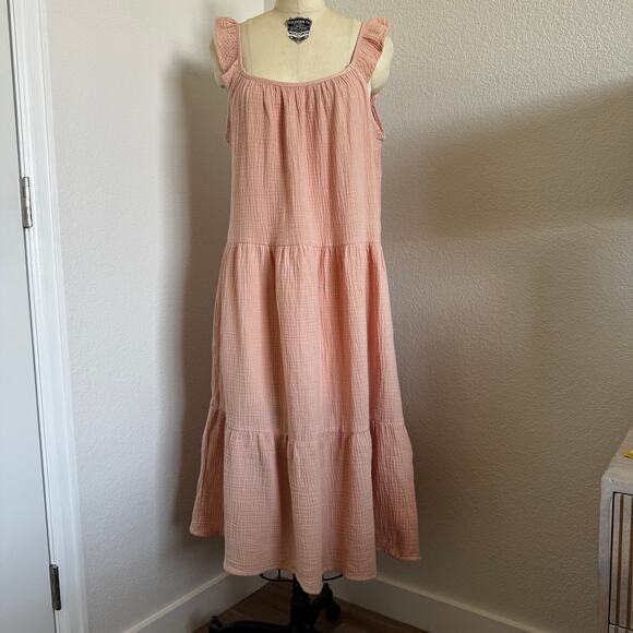 4our Dreamers Dresses & Skirts - 4Our Dreamers | NWT Cotton Gauze Boho Maxi Dress size S